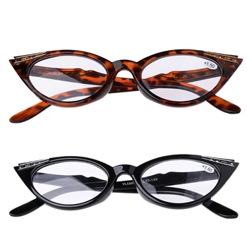 Mulheres De Olhos De Gato De Óculos De Leitura Com Presbiopia Óculos, Óculos De Resina Len +1.0~+3.5