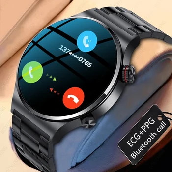 2022 Nova Chamada Bluetooth Smart Watch Homens Esportes Fitness Tracker Impermeável Smartwatch Homem de Grande Ecrã HD Para Huawei Xiaomi telefone