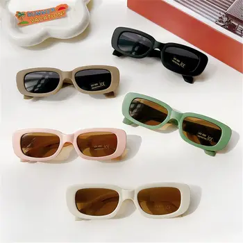 Retângulo de Óculos de Sol para Crianças Óculos de sol UV 400 Proteção Meninas Meninos Exterior Óculos de Sol 2022 novidades