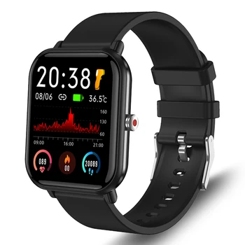 Novo Smart Watch, Homens Cheios de Tela de Toque do Esporte Relógio de Fitness IP67 Impermeável Bluetooth Para Android ios smartwatch Mulheres