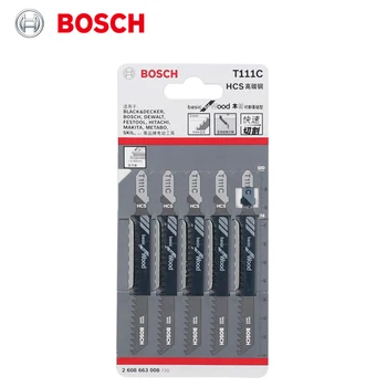 Bosch T111C gabarito da lâmina de serra do corte de madeira séries de madeira macia, madeira e outros lâminas de serra de corte rápido T111C de corte de madeira tipo básico