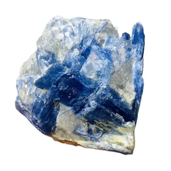 Natural de Safira Cristal água-marinha Mineral Marca Azul Calcita Home Espírito Decoração e Bruxaria Altar Dom de Cristal de Cura