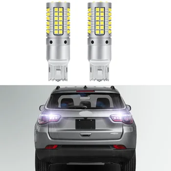 2PCS Canbus Para Jeep Compass 2018 2019 2020 2021 2022 LED de Cópia de segurança de marcha à ré, Luzes LED Super Brilhante