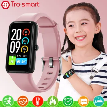 2022 Smart Watch Crianças, Crianças Smartwatch Para Meninas Meninos De Fitness Tracker Eletrônica Inteligente Relógio Impermeável Esportes Relógios Inteligentes
