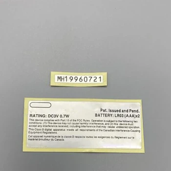 Novas Etiquetas Autocolantes de Substituição para o Gameboy Advance e Game boy Pocket Para GBA &GBP Jogo de Console do shell de Volta Tag