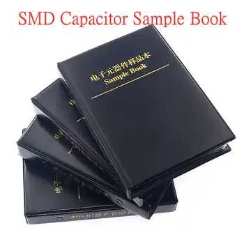 0402 0603 0805 1206 SMT SMD Chip Capacitor Cerâmico Multilayer Exemplo de Livro Sortidas Kit pack