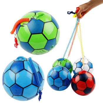 2022 Novo Novo Inflável De Futebol Com A Cadeia De Esportes De Crianças Brinquedo Bola Malabarismo Com Bola Ao Ar Livre