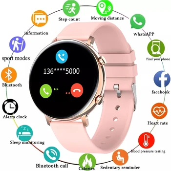 2021 Novo ECG PPG Inteligente Relógio Mulheres Homens IP68 Impermeável Monitor de frequência Cardíaca de Chamada Bluetooth Smartwatch Para Samsung Galaxy Active 2