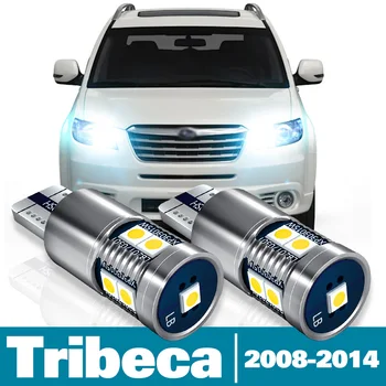 2pcs DIODO emissor de Luz de Estacionamento Para Subaru Tribeca Acessórios 2008 2009 2010 2011 2012 2013 2014 Apuramento da Lâmpada