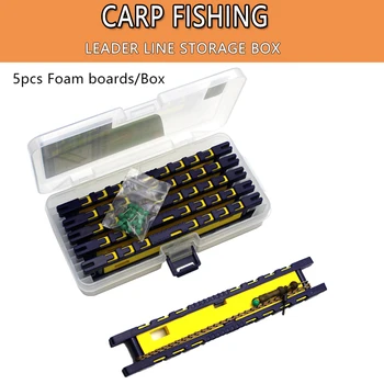 1Box Carpa Fshing AccessoriesFishing Caixas de Atacar o Líder da Linha de Caixa de Armazenamento Vara de Linha Leadcore Pin Para a Pesca da Carpa Enfrentar Equipamento