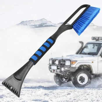 Inverno Ferramenta Escova de Neve Pá Pincel Remoção de Veículos para o pára-brisa do carro de Limpeza raspadeira de Neve Raspador de Gelo