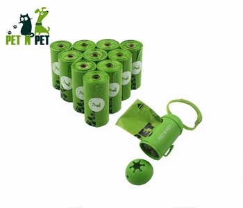 Cocô de cachorro Sacos de Terra-Friendly Supplies180 Contagens de 10 Rolos de Gato de Resíduos Verde Preto Laranja-sacos Com Dispensador de Lixo