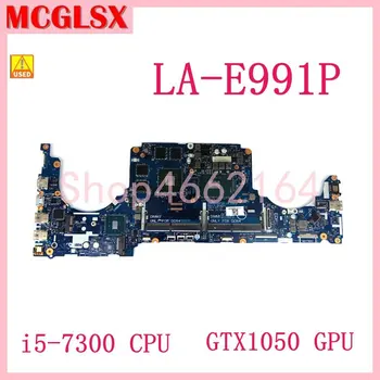 LA-E991P com i5-7300HQ CPU GTX1050 GPU Laptop placa-Mãe CN 0GPHC8 Para Dell Inspiron 7577 placa-mãe 100% Testada OK Usado