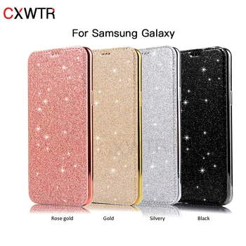 Luxo Slim Livro de Couro+TPU Telefone Flip Case Para Samsung Galaxy S20 S21 Ultra S8 S9 S10 Plus Nota 8 9 10 Pro A51 A71 Caso de Cobertura de