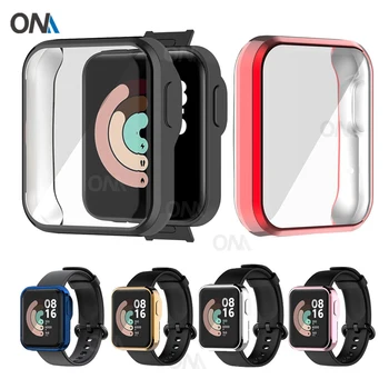 Para Xiaomi Mi Relógio Protetor De Tela De Caso Para O Xiaomi Mi Assistir Lite Redmi Relógio 1 2 Capa Ultra Slim Smart Watch Escudo Protetor