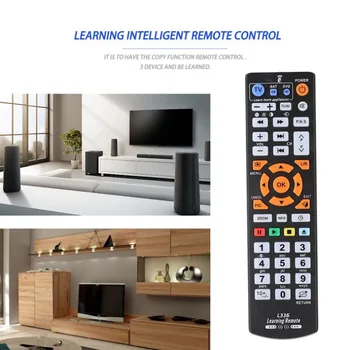 Universal para Smart L336 de IV do Controlo Remoto Com Função de Aprendizagem Cópia para a TV CBL DVD SAT STB DVB HIFI CAIXA de TV VCR STR-T