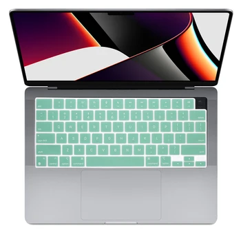 O Teclado do portátil de Pele de Capa para MacBook Air M2 A2681 Pro14 A2442 / MacBook Pro de 16 A2485 2021 M1Color Silicone Protetor de Teclado