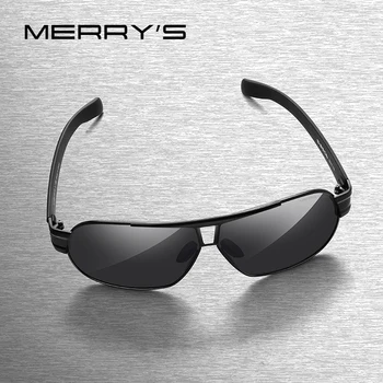 MERRYS DESIGN Homens Óculos de sol Polarizados Para a Condução de TR90 Pernas a Proteção UV400 S8506N