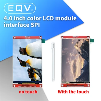 4.0 polegadas LCD 480*320 MCU SPI Série de TFT LCD Módulo de Visualização de Tela com Painel de Toque de Compilação do Driver ST7796S/ILI9486