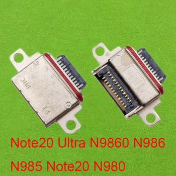 10pcs/lot Porta de Carregamento USB Conector do Carregador de Tomada Plug Dock Para Samsung Galaxy Nota 20 Ultra N9860 N986 N985 Note20 N980