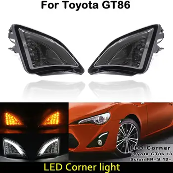 Para a Toyota GT86 Scion FRS 2013-LED Canto lâmpada de Luz Diurna Folga luzes de sinal de volta