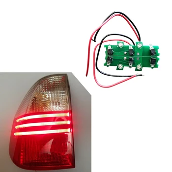 Luz da cauda do DIODO Kit de Reparação dos Lados Direito e Esquerdo Traseiro, Luz de LED de Substituição do Reparo do Conselho Luzes da Cauda para-BMW X3 2007-2010