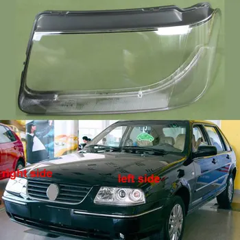 A Volkswagen VW Santana 3000 Farol Dianteiro do Shell Transparente Sombra da Lâmpada de Farol de Tampa de Acrílico Substituir a Lente Original