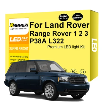 Interior LED Para Land Rover Range Rover L322 P38A L405 1995 1996 1998 2002 2004 2006 2007 2009 2012 2014 2017 LED Lâmpadas do Veículo