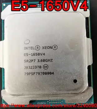 Intel Xeon CPU E5-1650V4 SR2P7 3.60 GHz 6-Núcleos de 15M LGA2011-3 E5-1650 V4 E5 1650V4 frete grátis E5 V4 1650