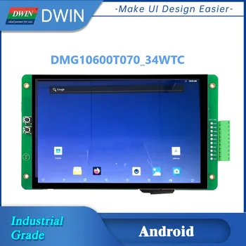Dwin Android Tela De 7 Polegadas de Ecrã IPS Disponíveis Para RS232 E RS485 Porta Para Conectar-se E Comunicar-se Com Dispositivos Externos