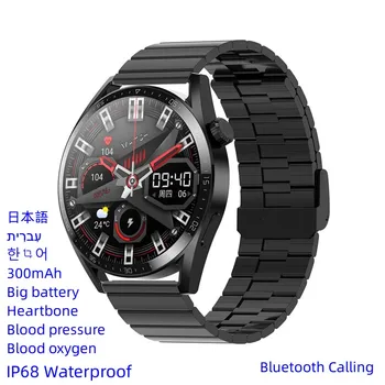 IP68 Impermeável Esportes Relógios de Homens Inteligentes Assistir a Mulher NFC Bluetooth Chamada de Fitness Tracker Sangue Monitor de Oxigênio 390*390 IPS HK3pro