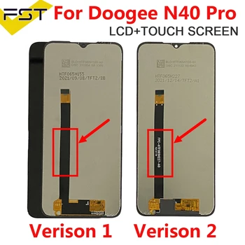 Original Para Doogee N40 Pro Visor LCD E Touch Screen Digitalizador Assembly de Reparação de LCD Parte 6.52 polegadas Para Doogee N40 Pro LCD