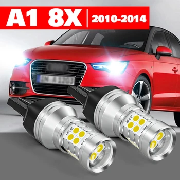 Para a Audi A1 8X 2010-2014 Acessórios 2pcs LED Daytime Running Light DRL 2011 2012 2013
