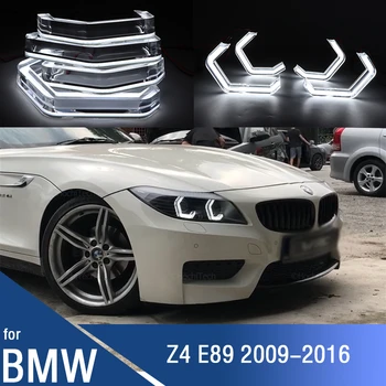 para o BMW Z4 E89 sDrive18i 20i 23i 28º-i 30i 35i 35is 2009-2016 LED Cristal M4 Estilo Icônico Olhos de Anjo de Luz