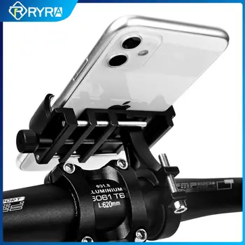 RYRA Bicicleta Scooter da Liga de Alumínio de Telefone Móvel HolderPhone Suporte de Telefone do Suporte Para Bicicletas, Motos Acessórios de Ciclismo
