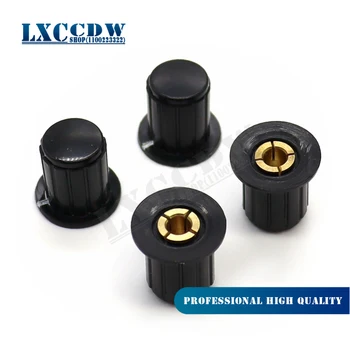5PCS WXD3-13 botão preto tampa de botão é adequado para alta qualidade WXD3-13-2W virar especiais potenciômetro botão KYP16-16-4