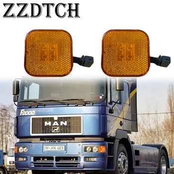 1pcs 24V CONDUZIU o lado marcador de Lâmpada para o HOMEM F2000 caminhão do lado do marcador de lâmpada 81252606101 81252606097