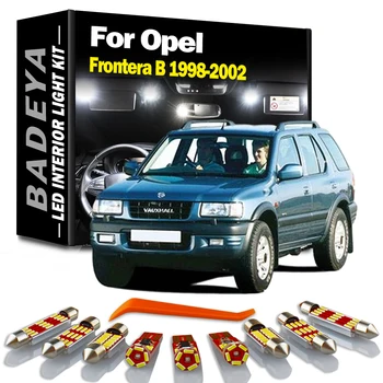 BADEYA 12Pcs Canbus Interior do DIODO emissor de Mapa de Luz de Abóbada do Kit Para Opel Frontera B de 1998 a 2000 2001 2002 Veículo de Lâmpadas de Carro Lâmpada Led Nenhum Erro