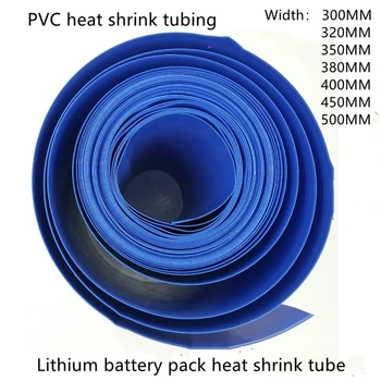 PVC do psiquiatra do calor de tubo modelo de acessórios bateria termoplástico pele achatada largura de 300 320 350 380 400 450 500 mm