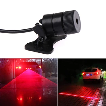 Carro LED Laser, Luz de Nevoeiro da Motocicleta Cauda de Lâmpada automático luzes traseiras de Freio Luz de Aviso Adequado para todos os veículos