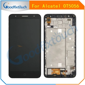 Para Alcatel Pop 4 Plus 5056D OT5056D OT5056 5056 5056A Display LCD Touch Screen Digitalizador Assembly Com Substituição do Quadro de