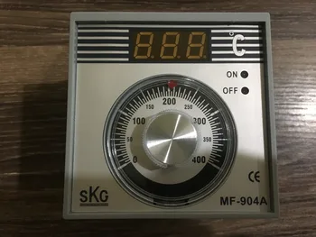 novo Original controlador de temperatura Autêntica SKG botão Digital MF-904A tipo K 0-400 380v 200v 12v 110v