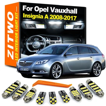 ZITWO 18Pcs Interior do DIODO emissor de Cúpula de Mapa de Leitura Kit Luz Para a Opel, Vauxhall Insignia 2008 2009 2010 2012 2013 2014 2015 2016 2017