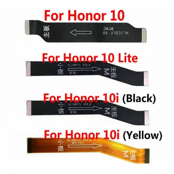 Nova Placa Principal placa-Mãe Conector da Placa do cabo do Cabo flexível Para o Huawei Honor 10 / Honra De 10 Lite / Honra 10i cabo Flex