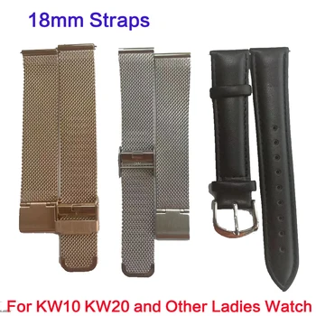 Correias de 18mm Para Meninas Smartwatch KW10 KW20 KW10pro NY12 NY13 R18 Senhoras Inteligentes Assistir a Mulher de Fitness Pulseira