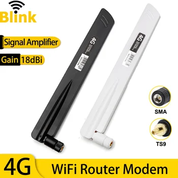 4G LTE Omni Antena Booster GSM 2G 3G Móvel Amplificador de Sinal wi-Fi Antena Externa TS9 para o Router de Modem Placa de Rede sem Fio