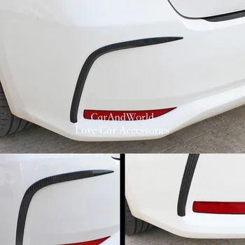 Para Toyota Corolla Sedan 2019-2023 Carro Da Cauda Nevoeiro Luzes De Moldura Tampa Apara De Fibra De Carbono Decore Automáticas De Moldagem Acessórios