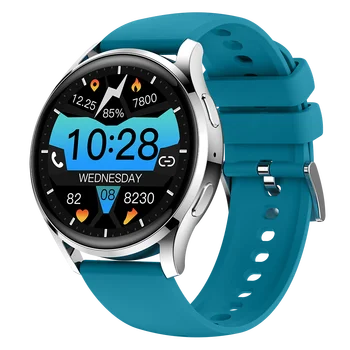 2022 Novo Smart Watch Bluetooth Mensagem de Chamada de Push Pulseira Coração de Taxa de Fitness Tracker BT Reprodução de Música de Digitas do Esporte Relógio de Pulso