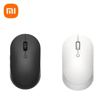 Xiaomi Mouse sem Fio Dual-Mode Mi Silêncio Mouse Bluetooth Conexão USB Óptico, Mudo Laptop Notebook Office Toque de Mouse para Jogos