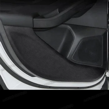 Interior do carro Porta Tapete Anti Kick Pad Protetora do Adesivo Decoração para o Ford Focus 2012-2021 Mk3 Mk4 Active Acessórios Auto
